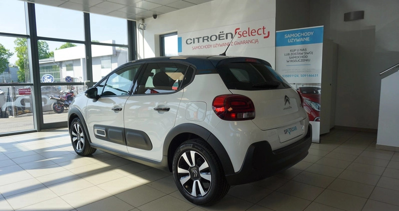 Citroen C3 cena 69900 przebieg: 9250, rok produkcji 2023 z Ślesin małe 379